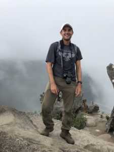 Tanner the Explorer at the Top of Huayna Picchu