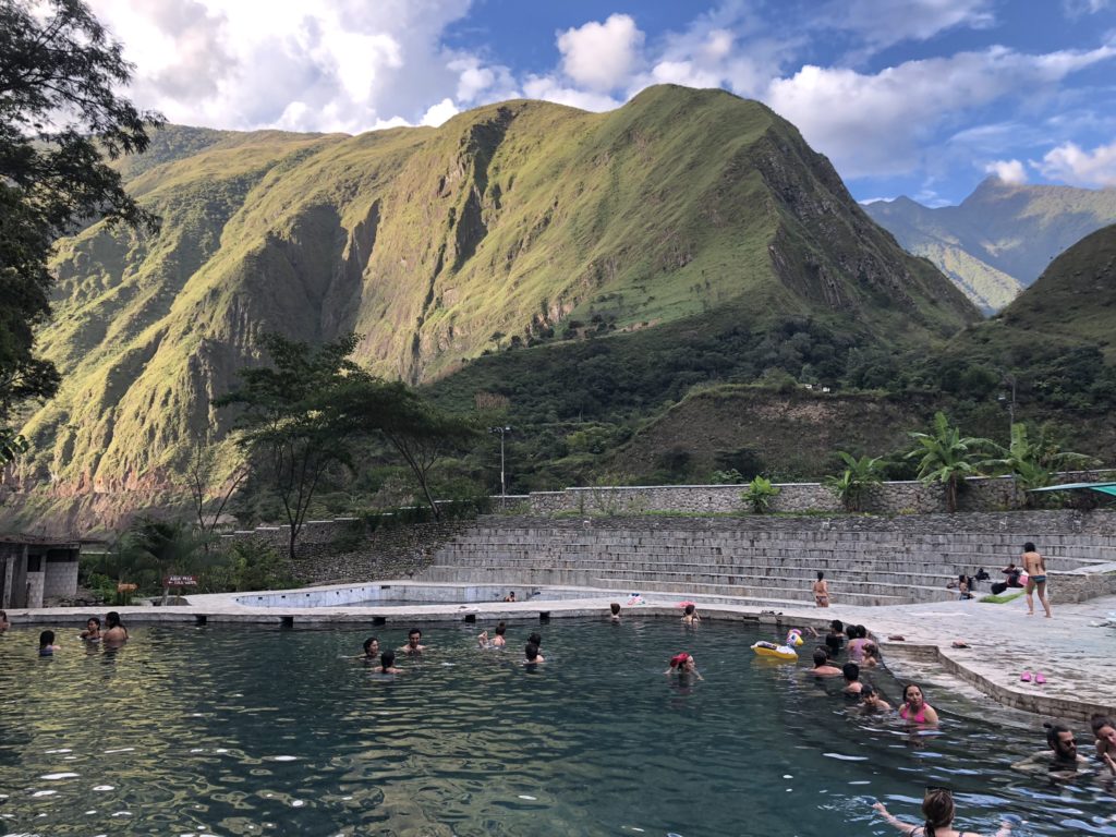 Santa Teresa Hotsprings in Peru