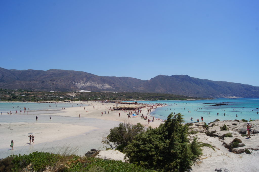 Elafonisi Beach Near Chania, Crete, Greece