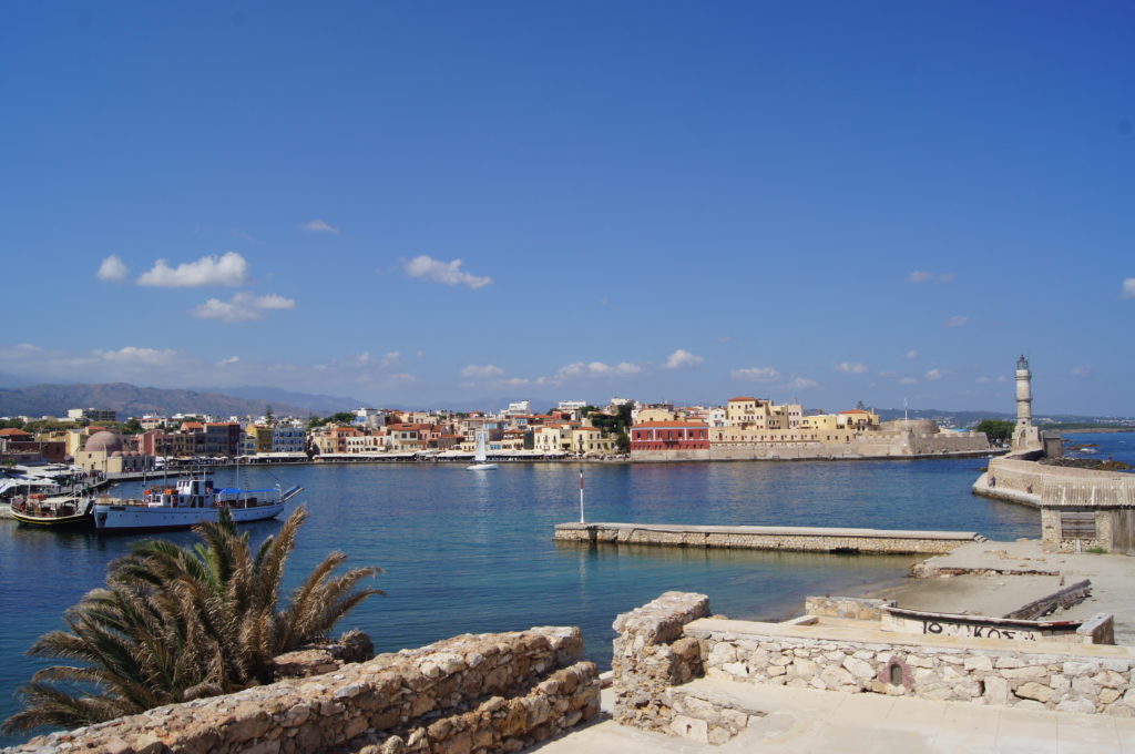 Chania, Crete, Greece: Old Venetian Harbor