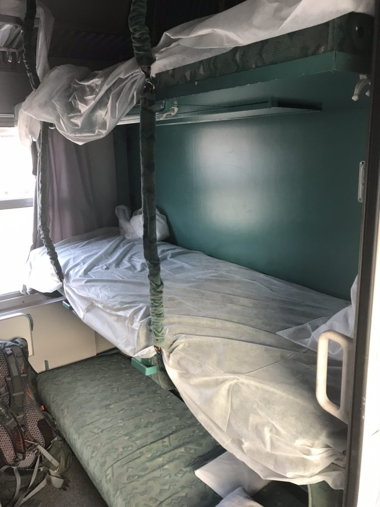 Sleeper Cabin in Croatia Train