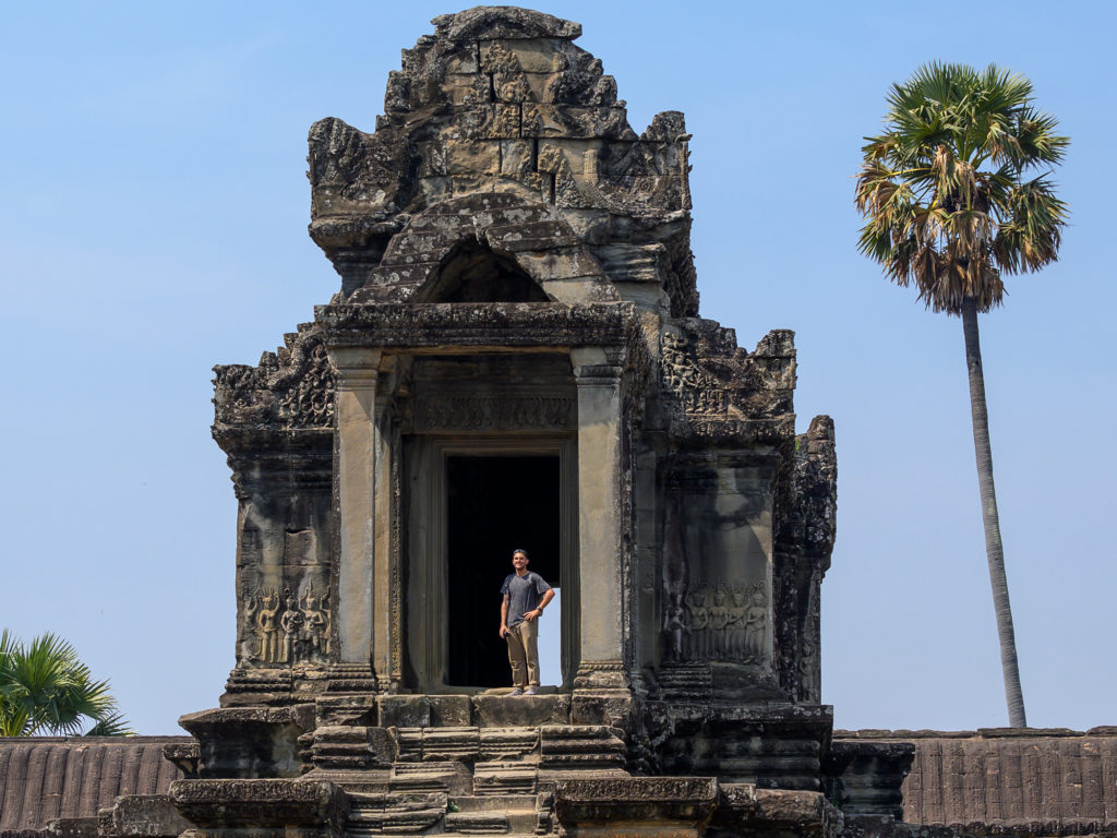 Me, Exploring Angkor Wat