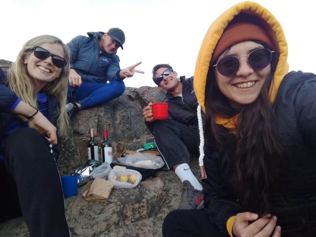 30th Birthday Celebration with friends and a Patagonian sunset