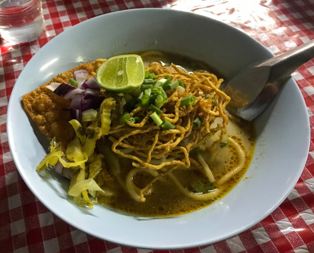 The best khao soi in the world is served at the South Gate of Chiang Mai's Old Town