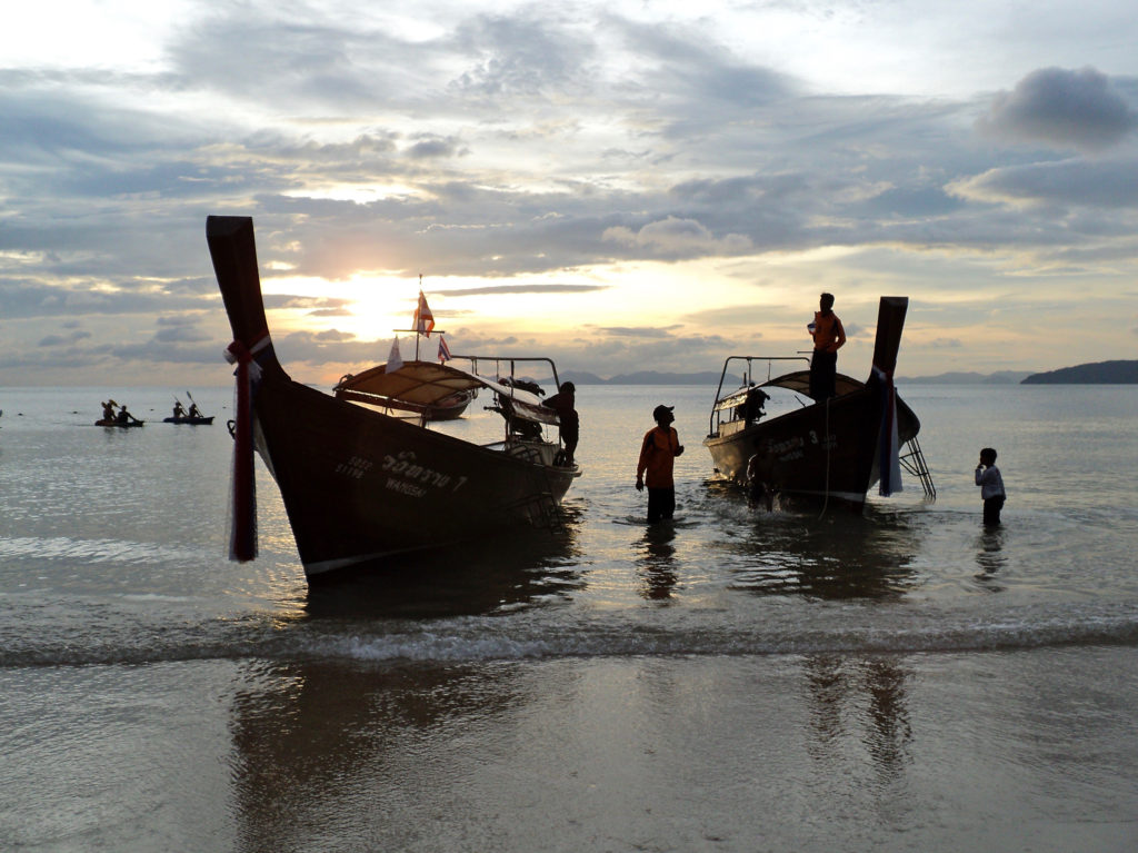Beaching and boating in Krabi, Thailand