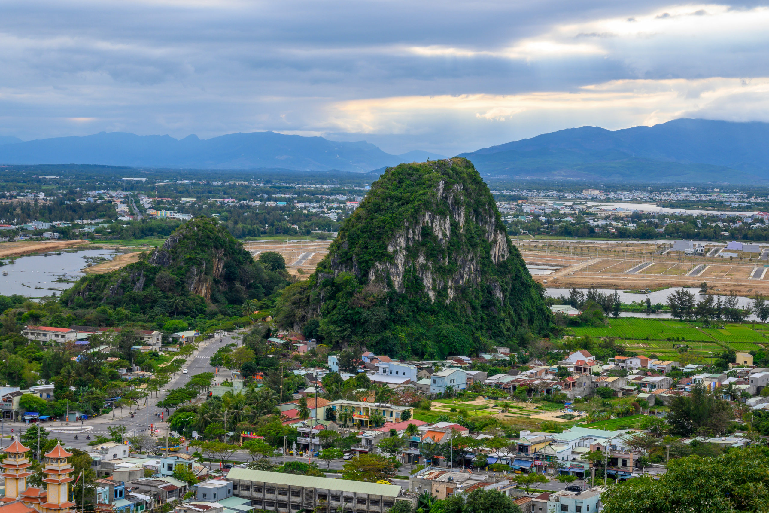 View from Marble Mountain, near Hội An, Vietnam